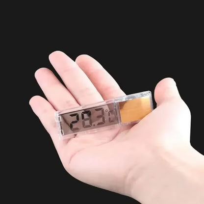 1Pcs Aquarium Thermometer Electronic LCD Digital Fish Tank Temperature Measurement Fish Tank Temp Meter Aquarium Accessories