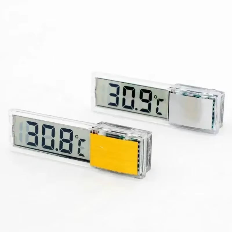 1Pcs Aquarium Thermometer Electronic LCD Digital Fish Tank Temperature Measurement Fish Tank Temp Meter Aquarium Accessories
